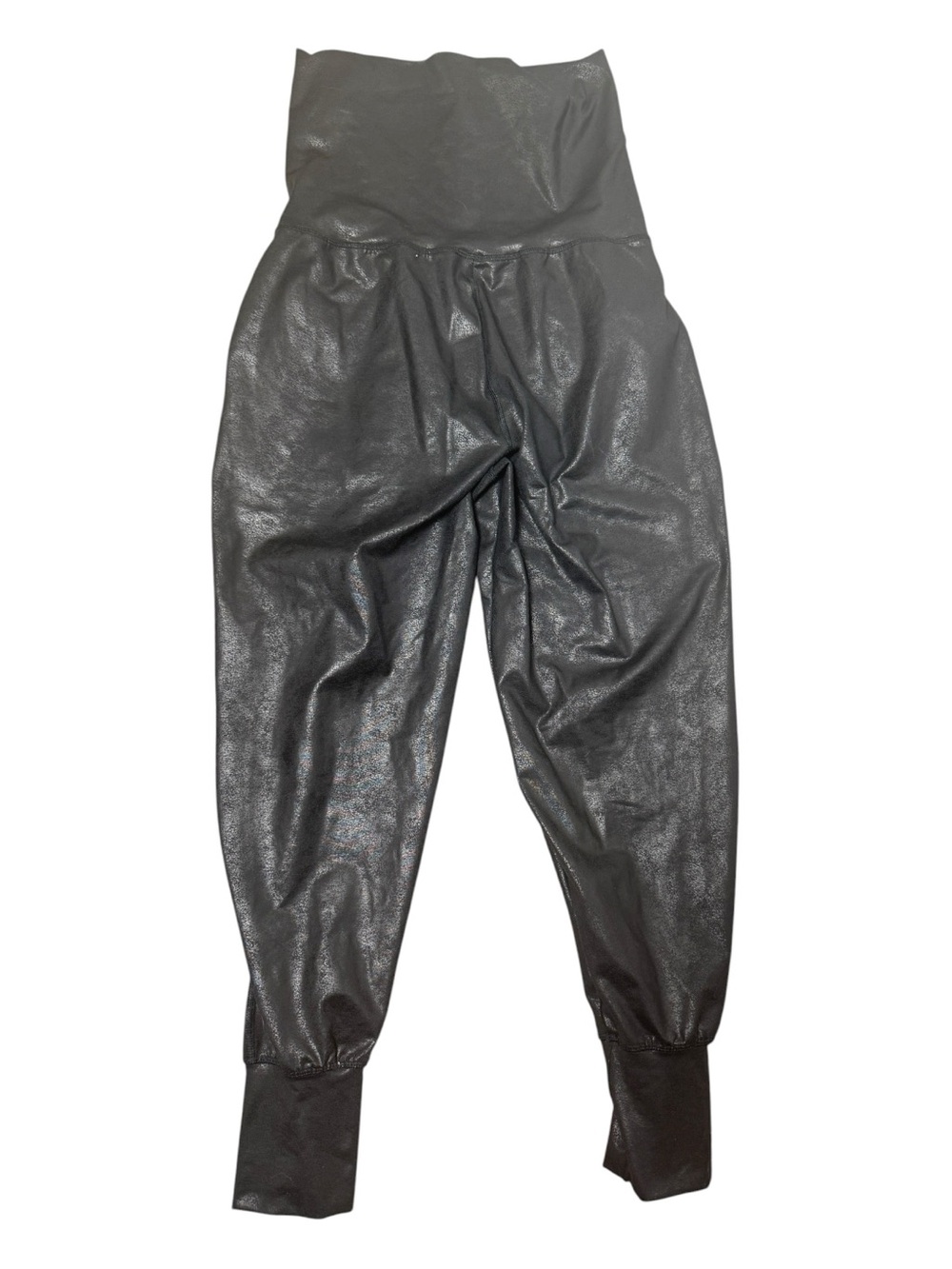 OFFLINE by Aerie "The Hugger" Crackle Faux Leather Joggers